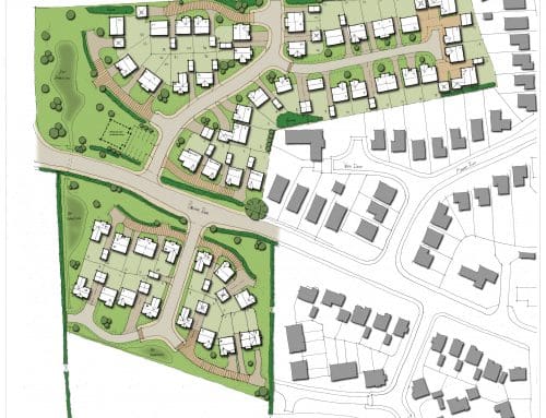 Rural village extension in Wyre, Lancashire